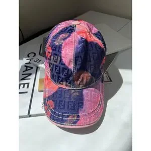 FENDI Rare Water Color Zucca Print Women\'s Baseball Cap Size M Fendi | Accessories | Fendi Rare Water Color Zucca Print  main image 3